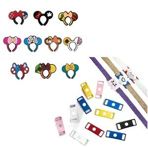 Disney 10PCS Cartoon Shoe/Jewelry/Charms w/Shoe Charm Holders 🆕